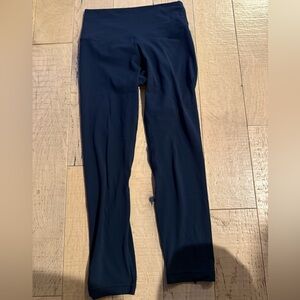 Lululemon Align 25” Navy Blue Leggings